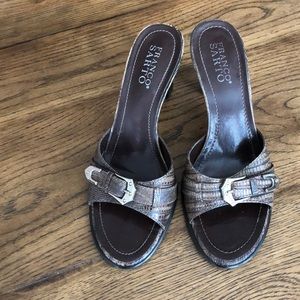 Franco Sarta Slip On Sandals